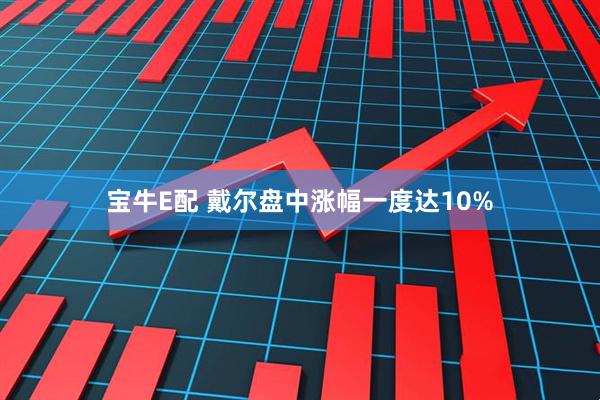 宝牛E配 戴尔盘中涨幅一度达10%